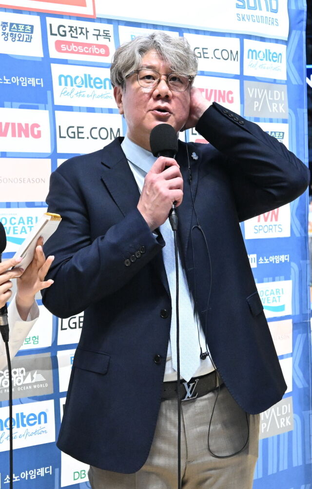 손창환 고양 소노 감독./KBL