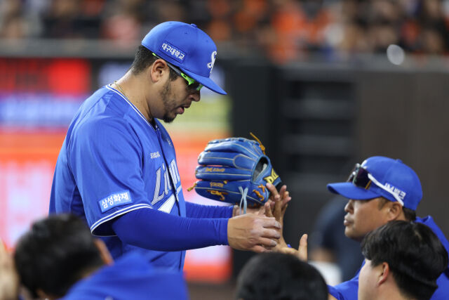 삼성 라이온즈 아리엘 후라도./삼성 라이온즈