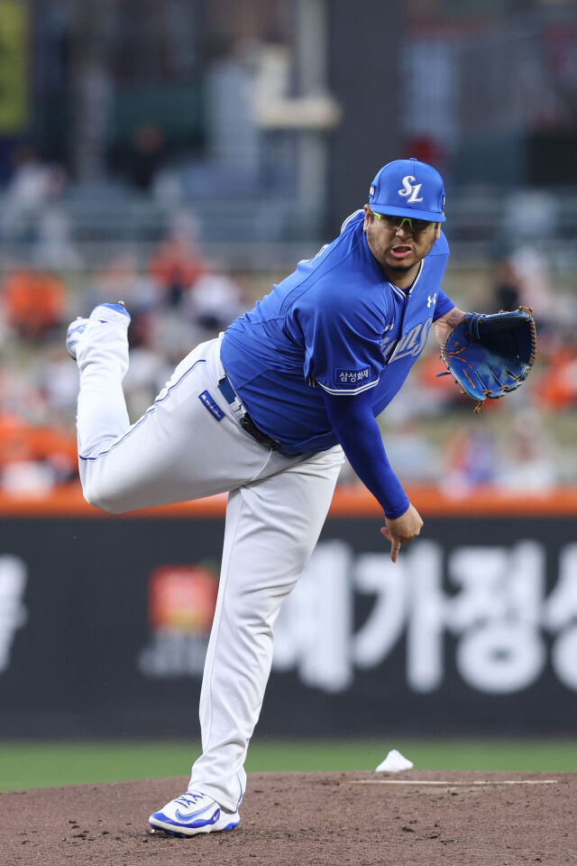 삼성 라이온즈 아리엘 후라도./삼성 라이온즈