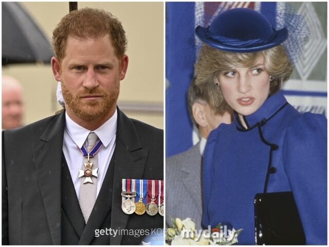 해리 왕자, 다이애나 왕세자비./게티이미지코리아