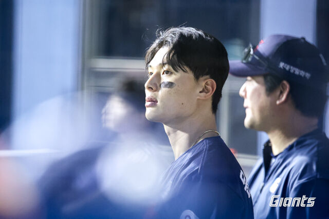 3번 타자로 나서는 윤동희./롯데 자이언츠