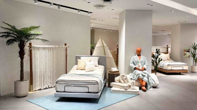 N32 롯데백화점 잠실점 팝업스토어 전경. /시몬스