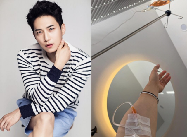 김원준이 건강 이상을 암시하는 근황을 전했다. / 김원준 SNS