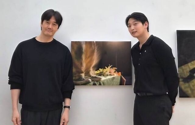 유지태, 정진운./ 유지태 SNS