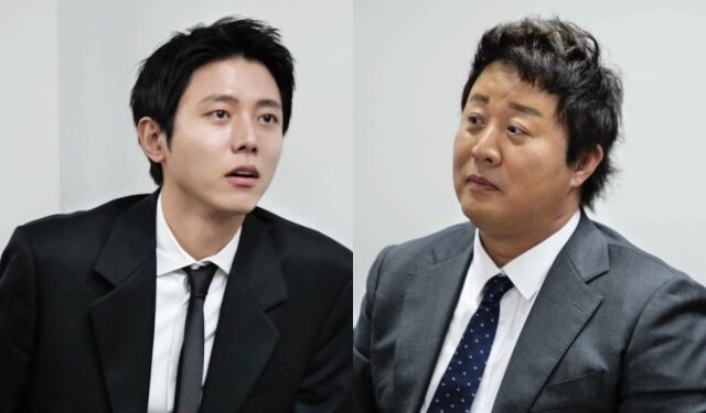 모델 겸 방송인 주우재(왼쪽)가 정준하에게 도전장을 던진다. / MBC '놀면 뭐하니?'