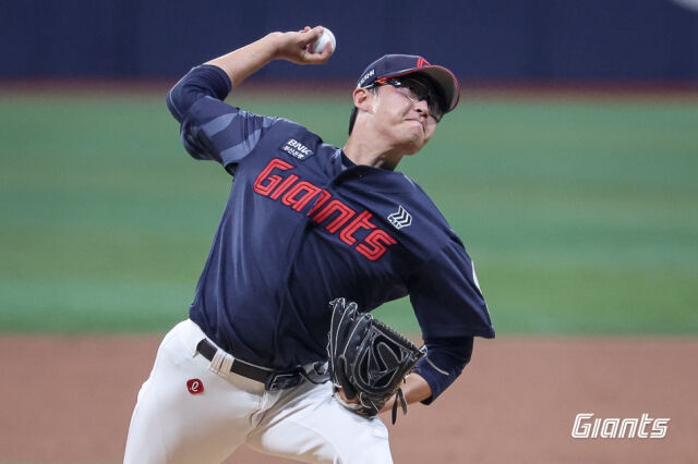 시즌 첫 승을 노리는 박세웅./롯데 자이언츠