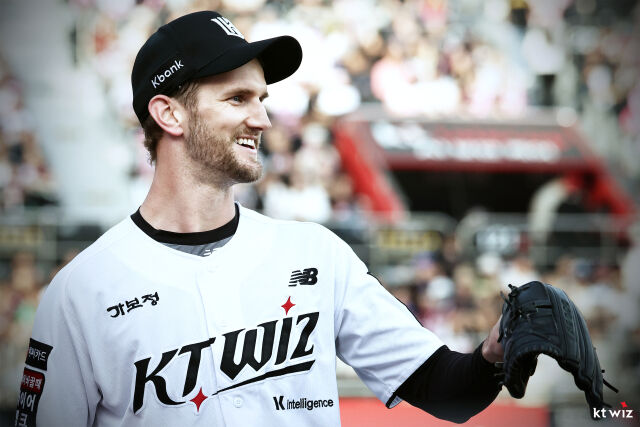 KT 위즈 케일럽 보쉴리./KT 위즈