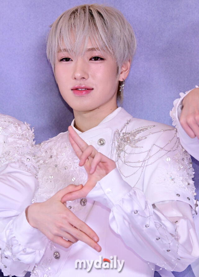 2026년 4월 19일 오후 NCT WISH(엔시티 위시) 사쿠야가 서울 송파구 올림픽공원 KSPO DOME에서 진행된 '서울 앙코르 공연 및 정규 1집 발매 기념 기자간담회'에서 포즈를 취하고 있다. / 곽경훈 기자 (kphoto@mydaily.co.kr)