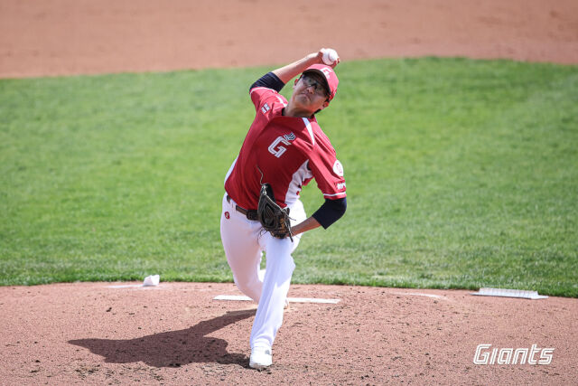 첫 승이 불발된 박세웅./롯데 자이언츠