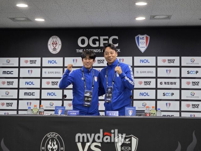 수원 삼성 레전드 팀 서정원 감독, 염기훈./수원월드컵경기장=노찬혁 기자