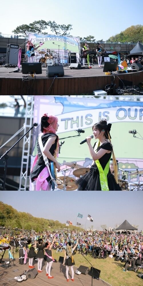 걸밴드 QWER이 팬 이벤트를 성료했다. / 쓰리와이코프레이션