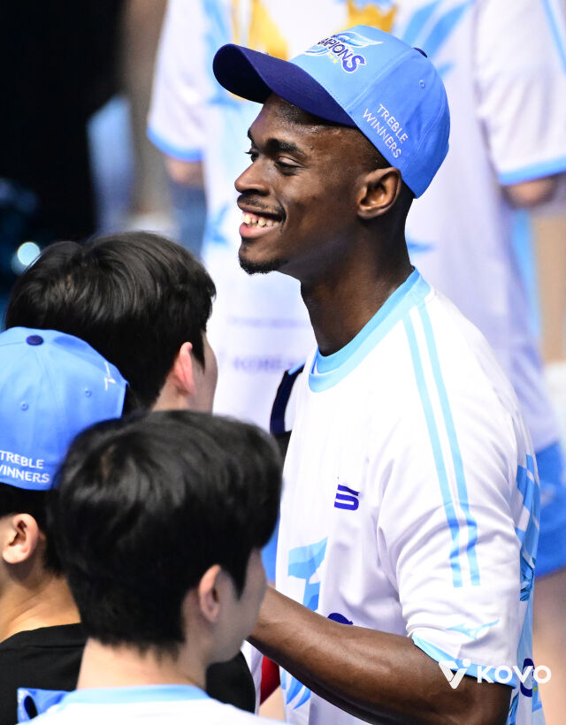 과거 트라이아웃에 불참한 이력이 있는 마쏘./KOVO