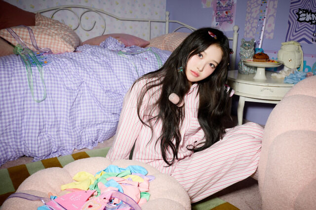 21일 한화-LG전에서 시구하는 세이마이네임 소하./LG 트윈스