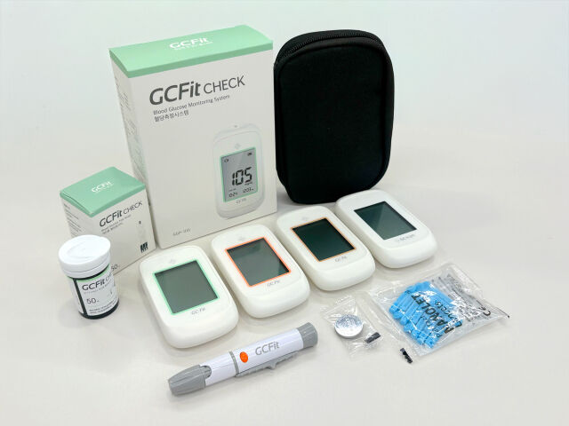 개인용 혈당측정시스템 ‘GC Fit 혈당측정기'. /GC녹십자엠에스