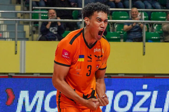 폴란드 플러스리가에서 활약 중인 로렌조 포프./plusliga.pl