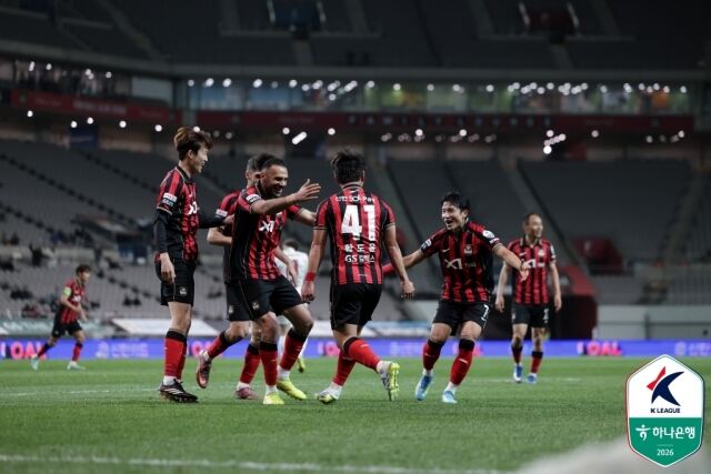 FC서울이 21일 서울월드컵경기장에서 펼쳐진 부천FC와의 경기에서 3-0 승리를 거뒀다./한국프로축구연맹 제공