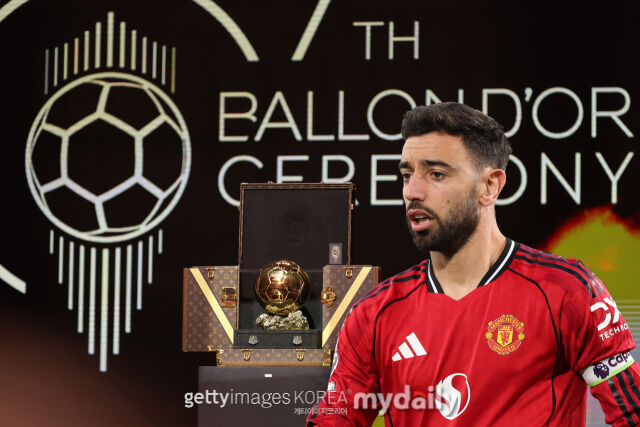 폴 포그바(AS 모나코)는 브루노 페르난데스(맨체스터 유나이티드)가 다른 팀 소속이었다면 발롱도르 수상을 경쟁했을 것으로 주장했다. /게티이미지코리아