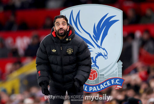 후벵 아모림 전 맨체스터 유나이티드 감독이 크리스털 팰리스 차기 감독 후보로 거론되고 있다. /게티이미지코리아