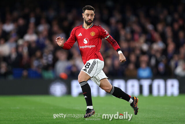맨체스터 유나이티드가 브루노 페르난데스의 잔류를 결정했다./게티이미지코리아