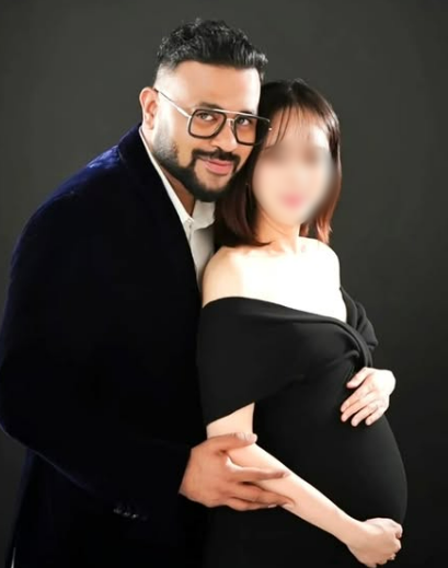 방송인 럭키와 승무원 아내 / SNS