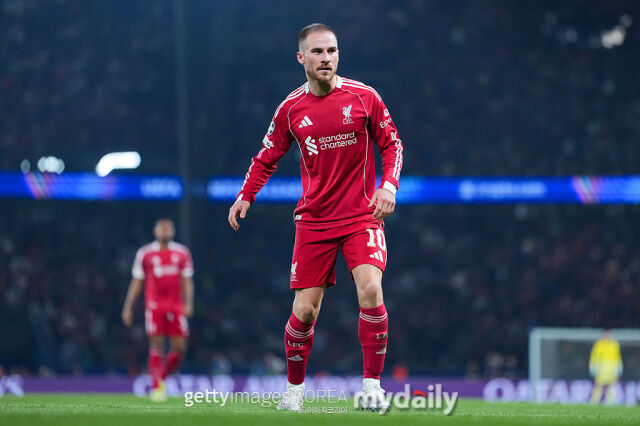 레알 마드리드의 관심을 받고 있는 맥 알리스터(리버풀)./게티이미지코리아