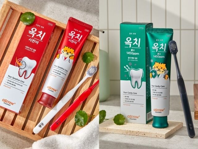 옥치 시린이·불소 치약. /오스템파마
