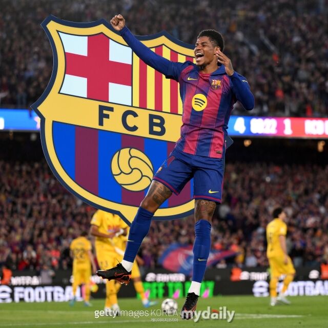 바르셀로나가 다음 시즌에도 마커스 래시포드와 함께 하길 바라고 있다. /게티이미지코리아