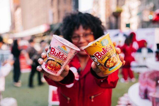 2024년 진행된 스플래시 불닭 글로벌 통합 캠페인. /삼양식품