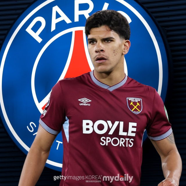 커트오프사이드에 따르면 이강인의 소속팀 파리 셍제르망(PSG)이 마테우스 페르난데스(웨스트햄)에게 관심을 드러내고 있다./게티이미지코리아