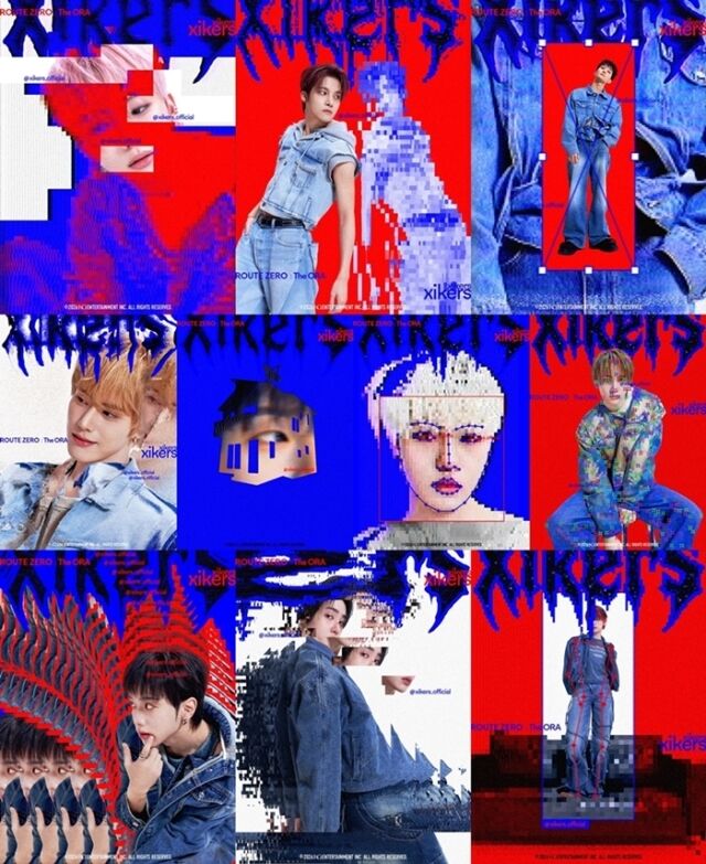 그룹 싸이커스 로딩 포스터/KQ엔터테인먼트