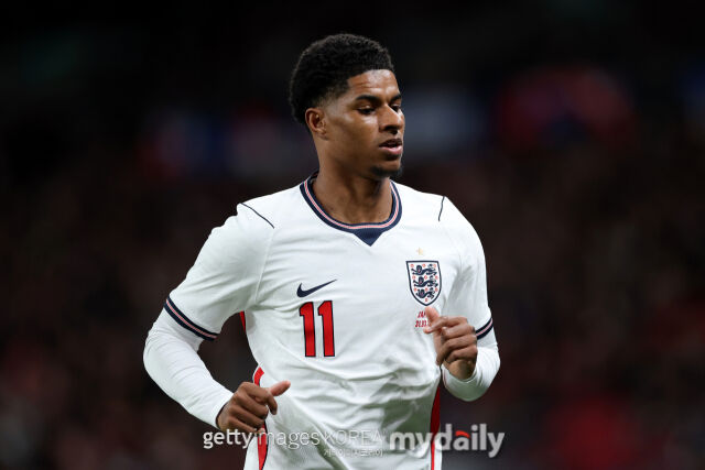 22일 센트레 데빌스 보도에 따르면 마커스 래시포드가 바르셀로나를 떠나 맨체스터 유나이티드로 복귀할 것으로 보인다. 잉글랜드 국가대표팀에 복귀한 래시포드. /게티이미지코리아