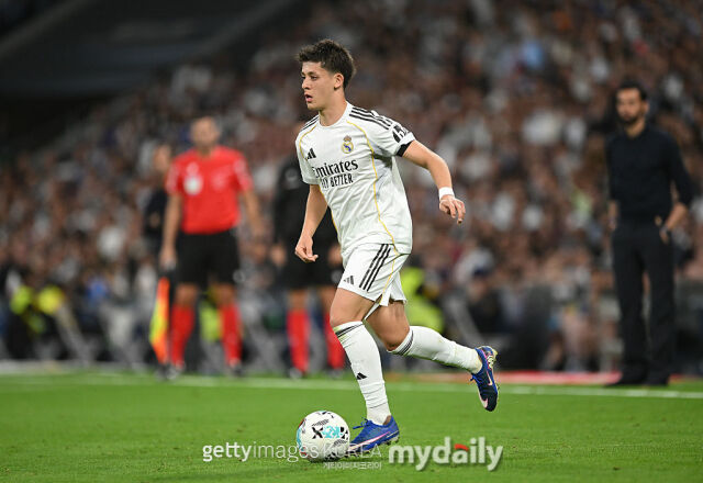 아스널의 관심을 받고 있는 아르다 귈러(레알 마드리드)./게티이미지코리아