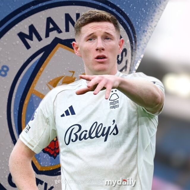 24일 스카이스포츠 보도에 따르면 맨체스터 시티가 올여름 엘리엇 앤더슨(노팅엄 포레스트) 영입전에서 선두를 달리고 있다./게티이미지코리아