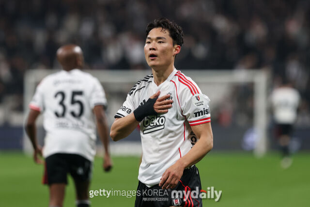 오현규가 베식타시에서 8번째 득점에 성공했다. /게티이미지코리아