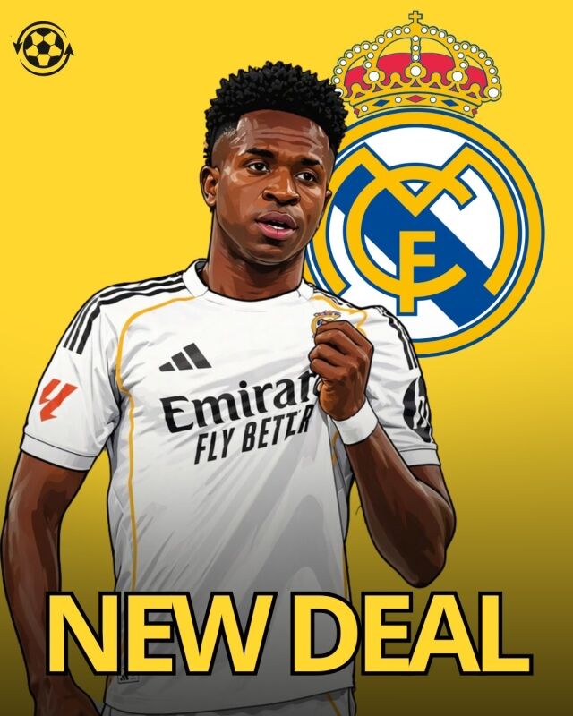 레알 마드리드가 비니시우스 주니오르와의 재계약에 대해 합의를 한 것으로 전해졌다./Transfer News Live 제공