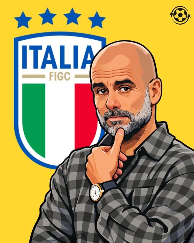 펩 과르디올라 감독이 이탈리아 축구대표팀에 부임할 수 있다는 소식이 전해졌다./Transfer News Live 제공