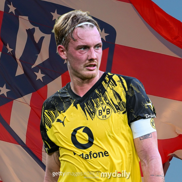 24일 스페인 '마르카' 보도에 따르면 이강인(PSG) 영입을 추진했던 아틀레티코 마드리드가 공격진 강화를 위해 율리안 브란트(도르트문트)를 최우선 타깃으로 낙점했다./ 게티이미지코리아