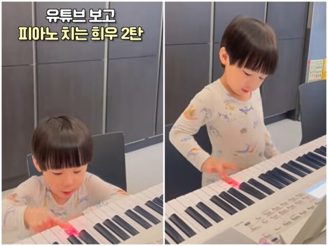 문희준 아들./유튜브