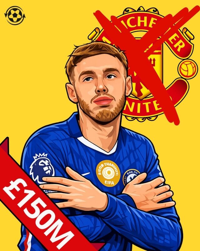 27일 프랑스 ‘원풋볼’에 따르면 맨체스터 유나이티드는 콜 파머(첼시) 영입에 관심이 있다./Transfer News Live 제공