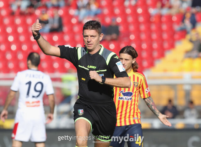 잔루카 로키 이탈리아 심판위원장이 자진 사퇴했다. 심판 시절 잔루카 로키. /게티이미지코리아