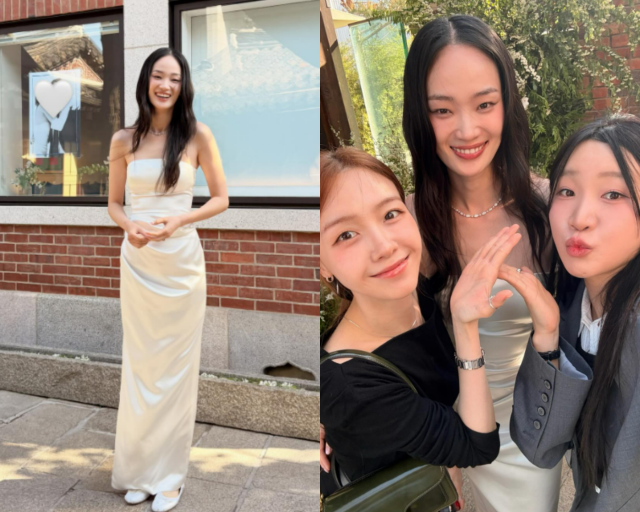 26일 열린 모델 신현지의 결혼식 / SNS