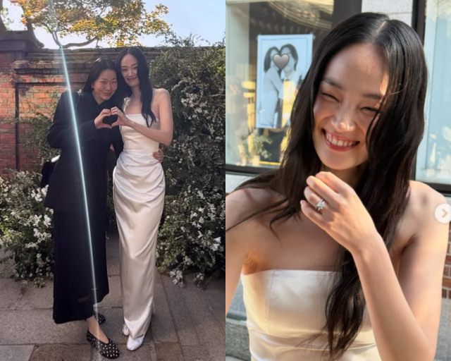 26일 열린 모델 신현지의 결혼식 / SNS