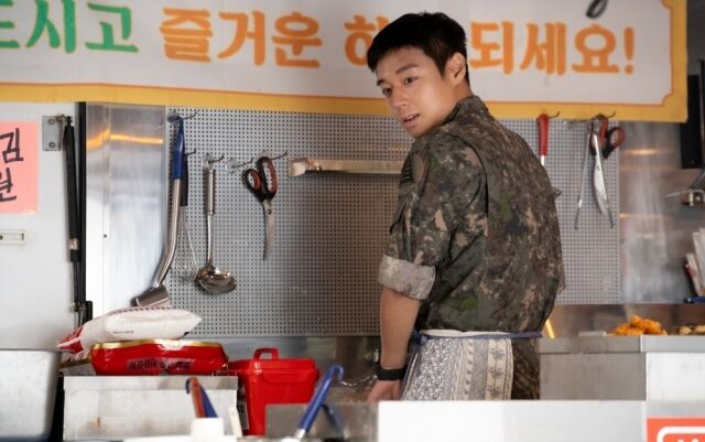 박지훈이 '취사병'을 택한 이유를 전했다. / 티빙 오리지널 '취사병 전설이 되다'