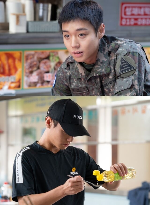 박지훈이 '취사병'을 택한 이유를 전했다. / 티빙 오리지널 '취사병 전설이 되다'