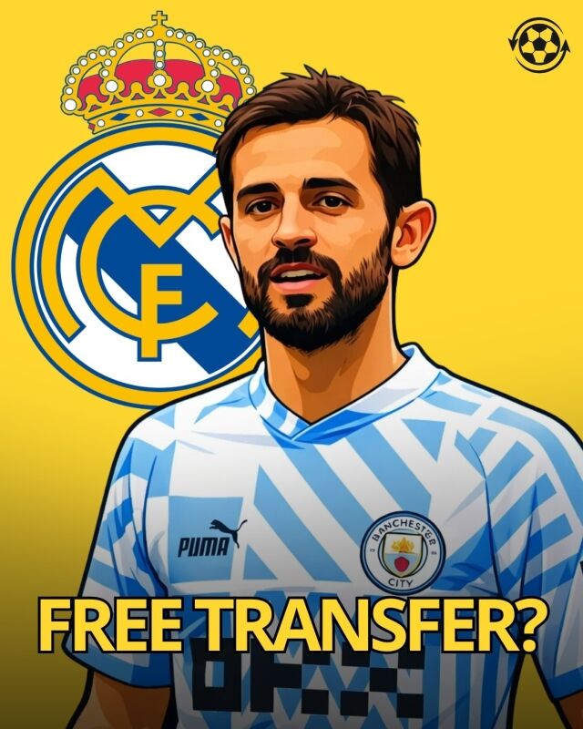 28일 스페인 '디아리오 아스'에 따르면 레알 마드리드가 베르나르도 실바(맨체스터 시티) 영입에 관심을 보이고 있다./Transfer News Live 제공