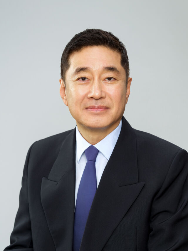 KOVO의 9대 총재가 된 이호진 태광그룹 회장./KOVO