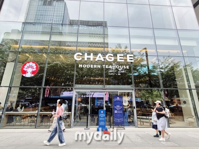 강남역 인근의 차지 강남플래그십스토어 전경. /방금숙 기자