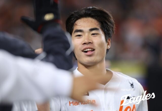 오재원의 주루 센스가 돋보였다./한화 이글스