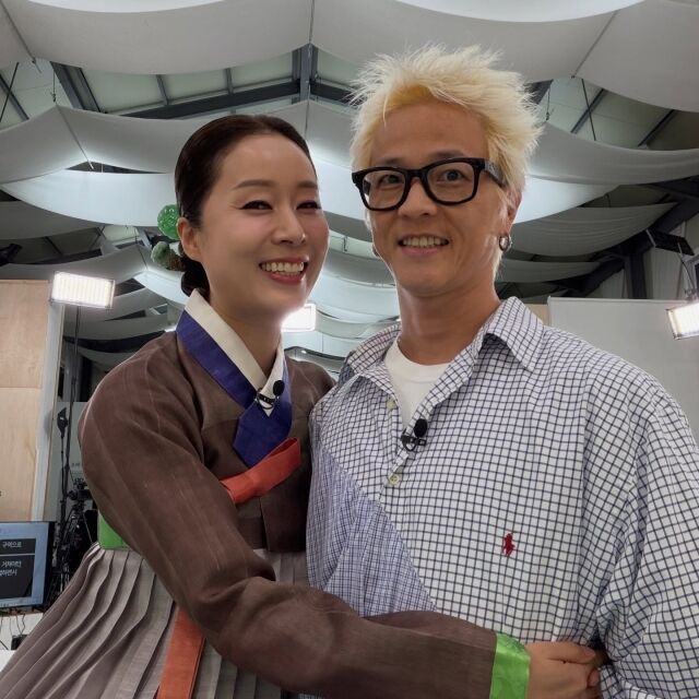 댄서 팝핀현준과 국악인 박애리/팝핀현준 소셜미디어