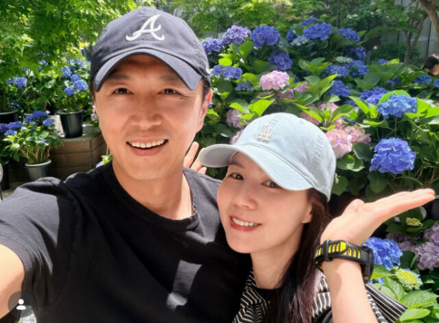 진태현, 박시은./소셜미디어